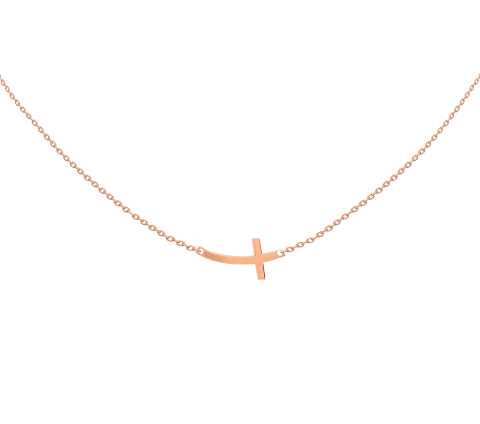 ZILIA Cross Gold 14K Necklace