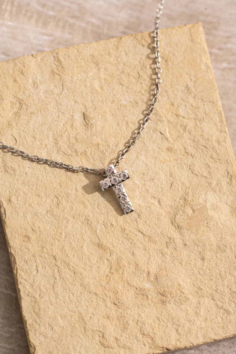 ZILIA Chloee Cross Gold 14K Necklace