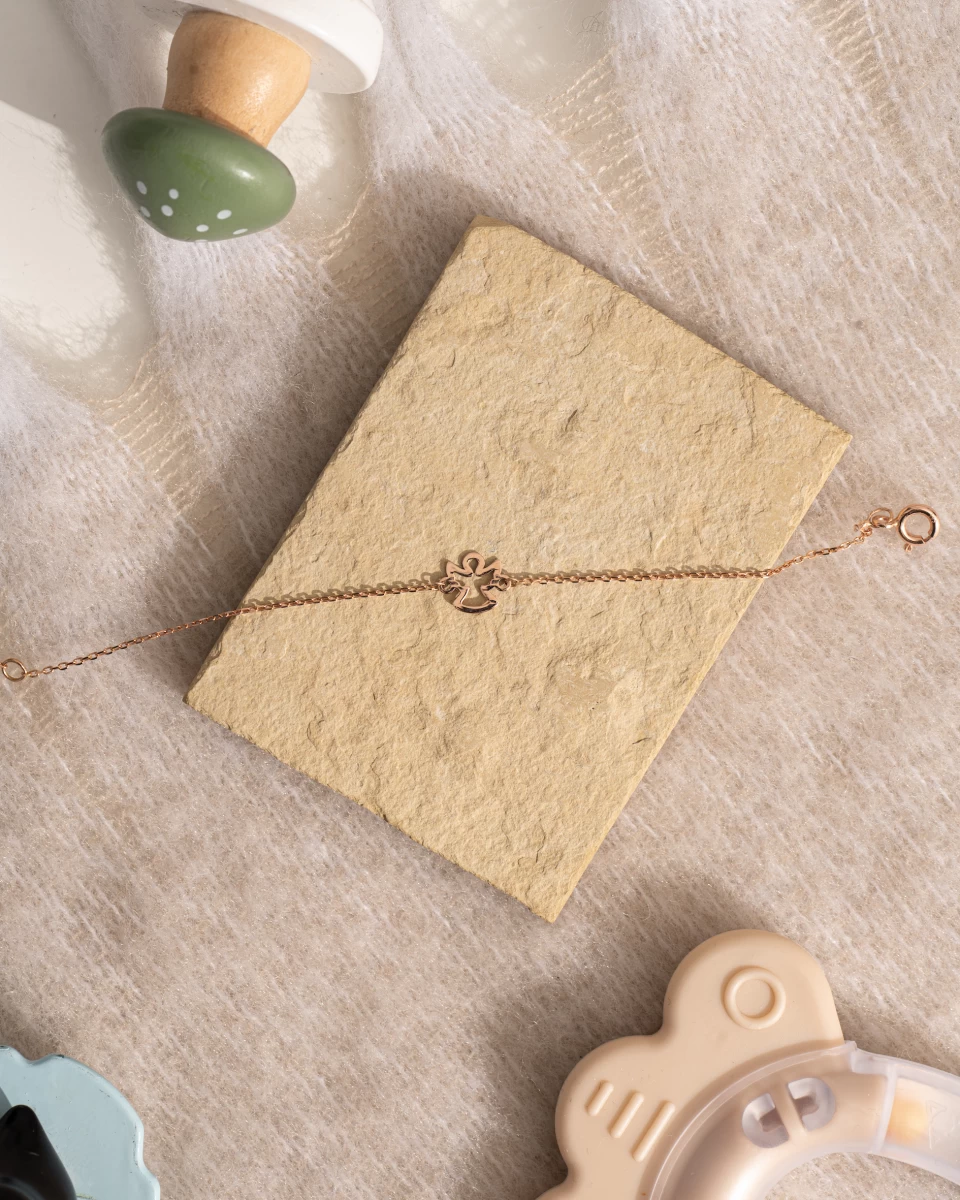ZILIA Angel Contour Baby Gold 14K Bracelet