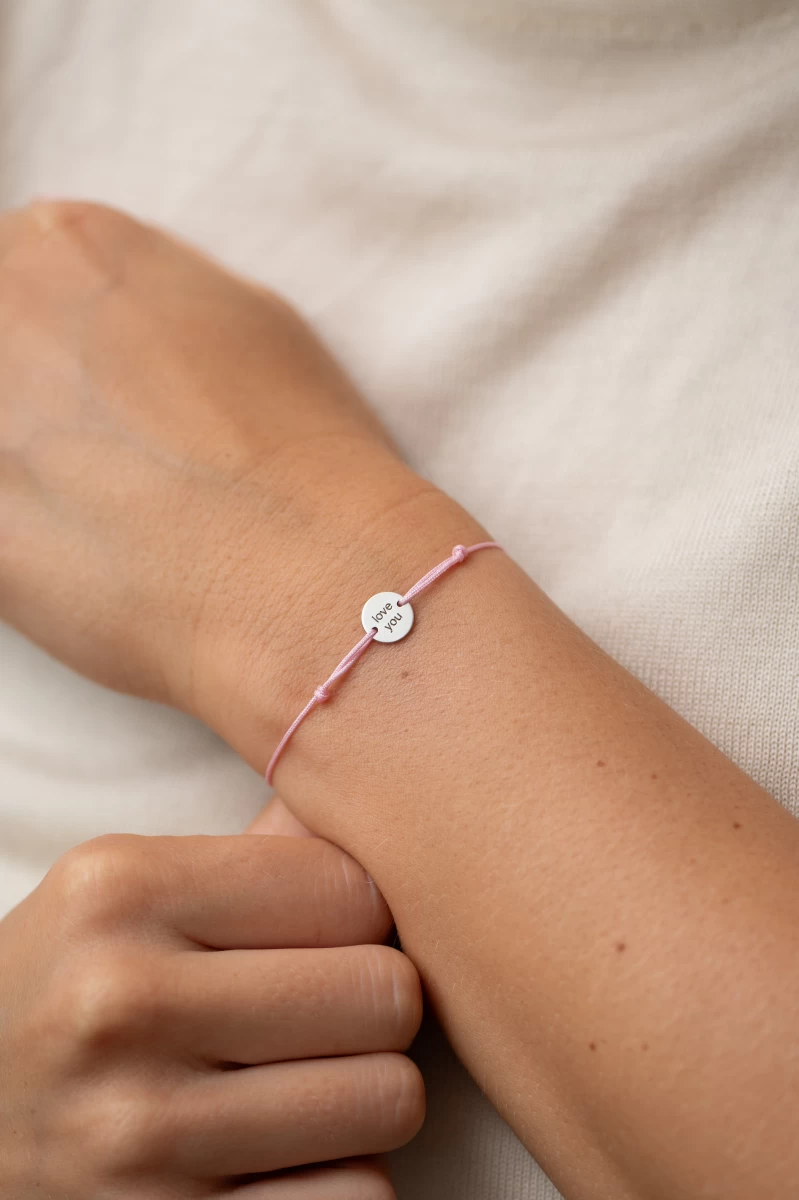 Zilia Love You Baby Silver 925 Thread Bracelet