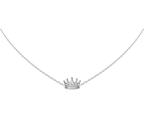 ZILIA Crown Silver 925 Necklace