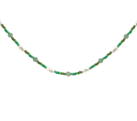 ZILIA Verona Pearl Mineral Silver 925 Necklace