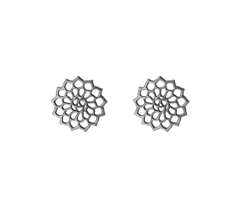 ZILIA Mandala Silver 925 Earrings