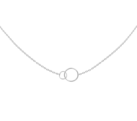 ZILIA Double Circle Silver 925 Necklace