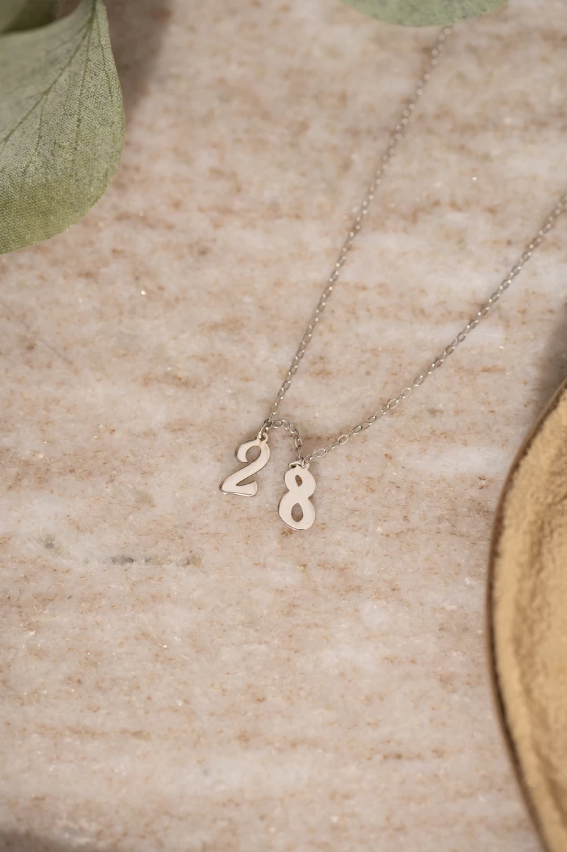 ZILIA Numbers Silver 925 Necklace