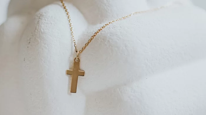 Cross Gold 14K Necklace
