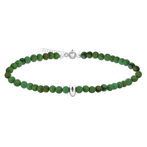 ZILIA Gemstone Calcite Silver 925 Mineral Bracelet
