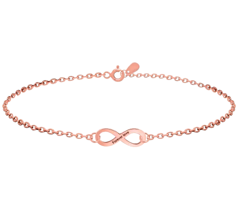 ZILIA Infinity Forever Love Gold 14K Bracelet