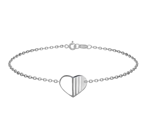 ZILIA Heart Silver 925 Bracelet