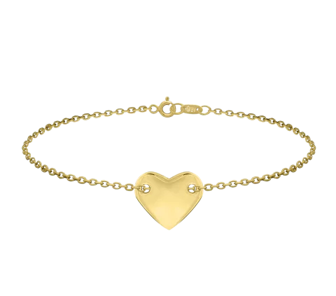 ZILIA Heart Gold 14K Bracelet