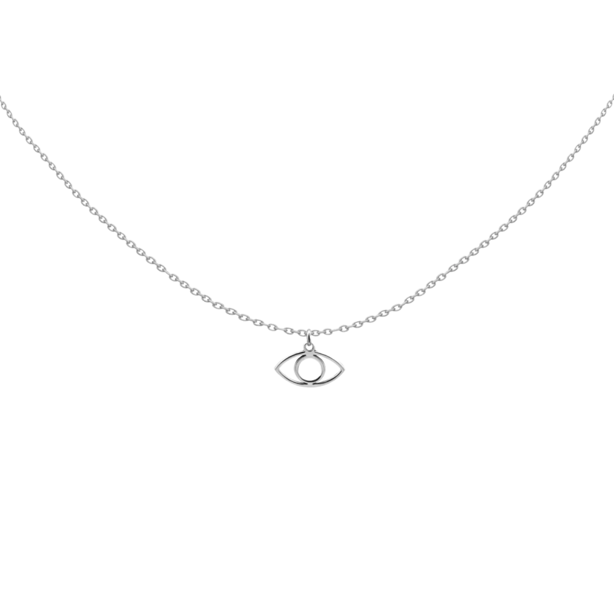 Eye Silver 925 Necklace
