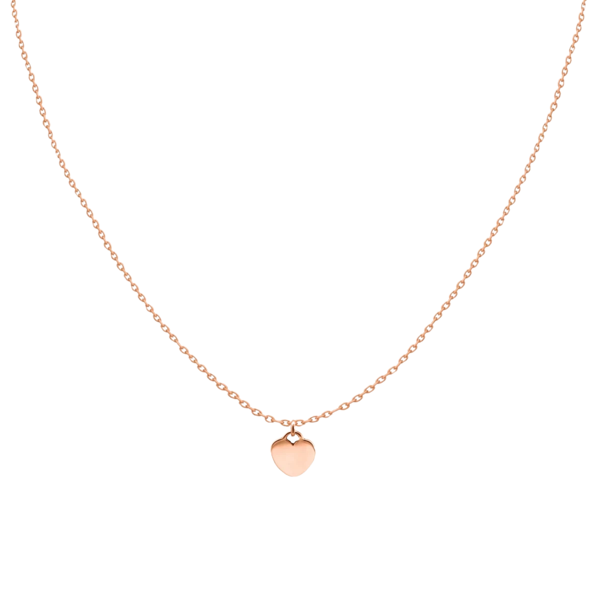 Baby Heart Rose Gold 14K Necklace