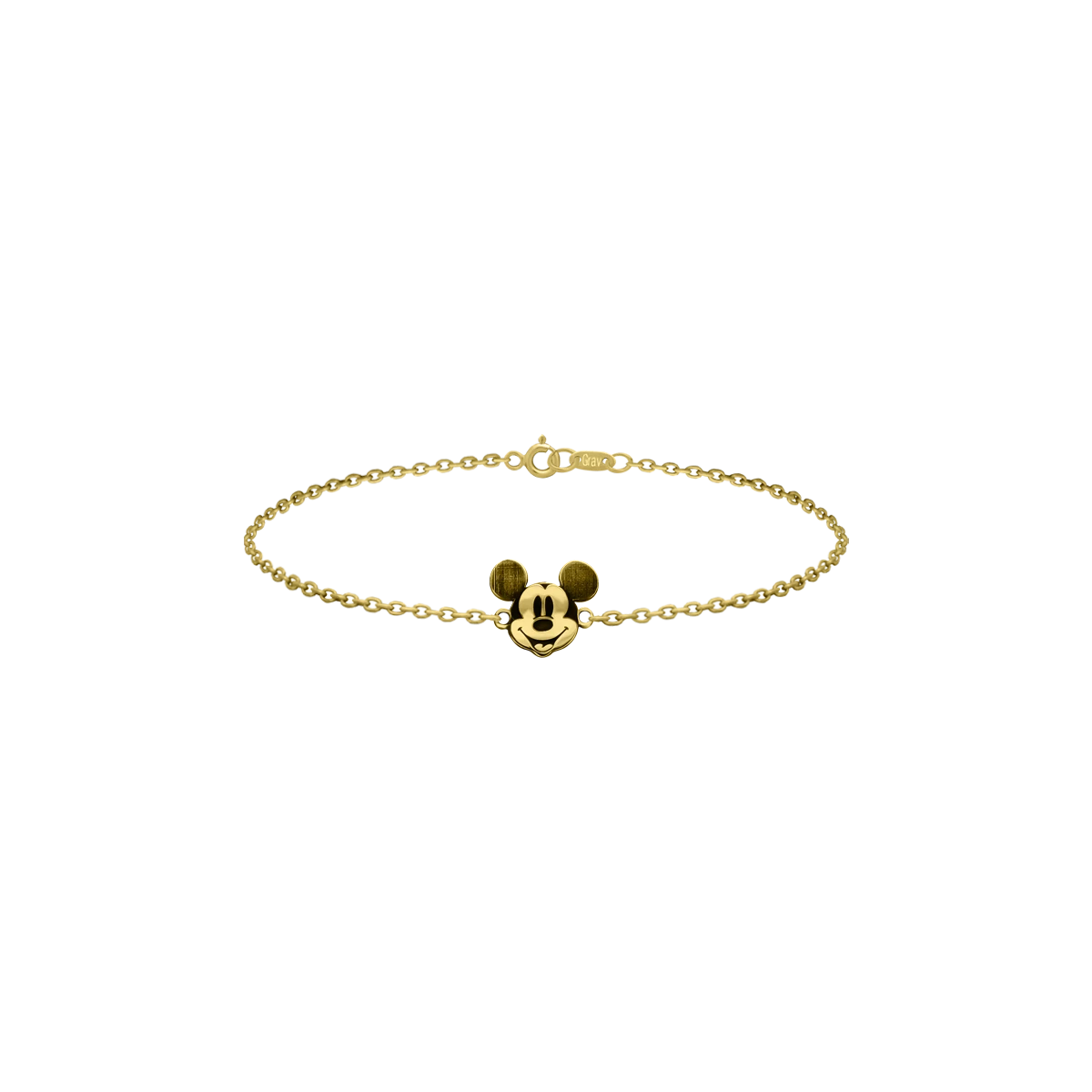 Mickey Baby Yellow Gold 14K Bracelet