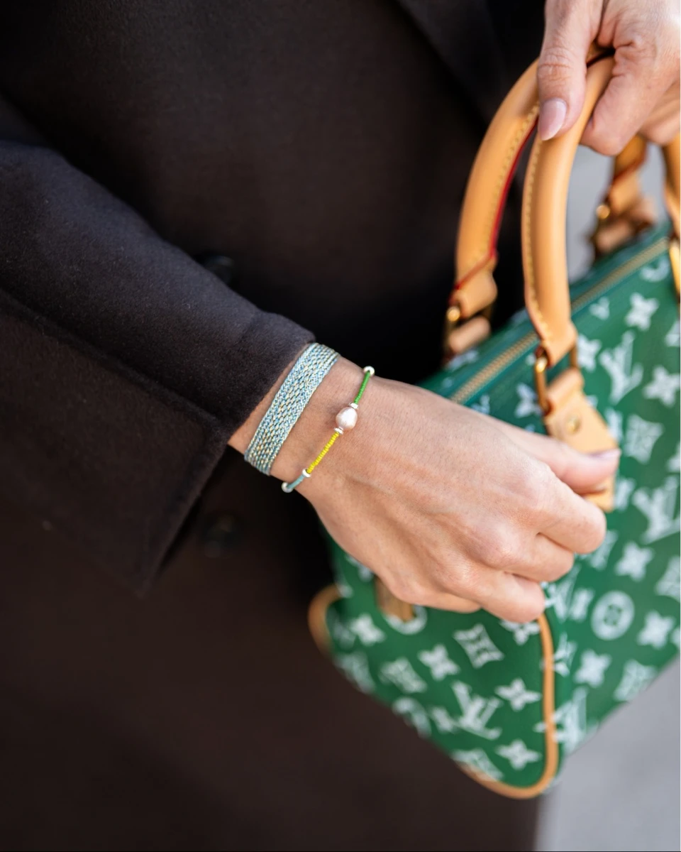 ZILIA Green Serenity Silver 925 Bracelet