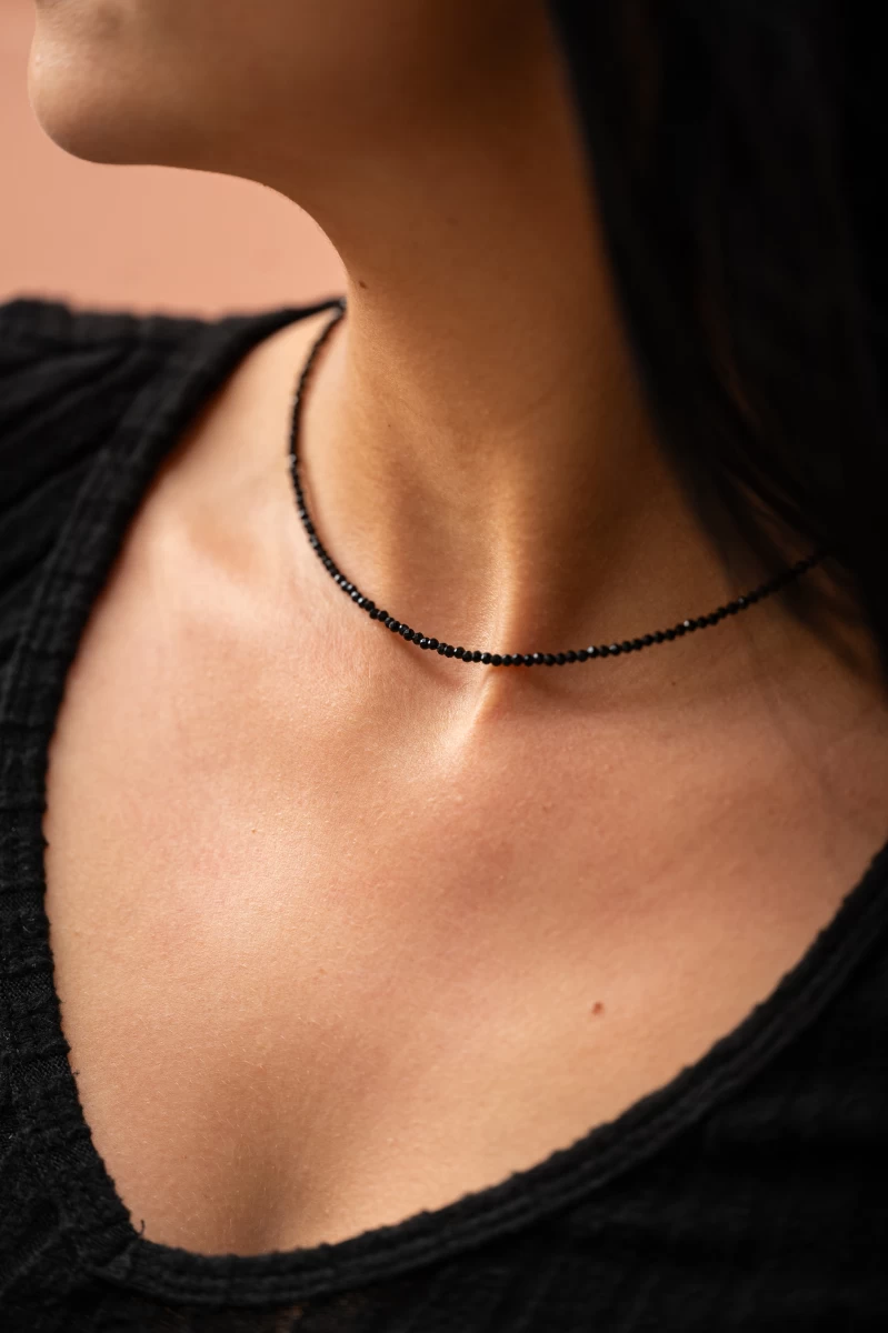 ZILIA Gemstone Spinell Silver 925 Necklace