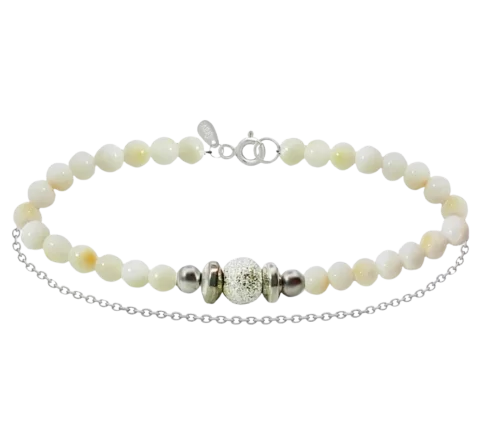 ZILIA Perlmutt Silver 925 Bracelet
