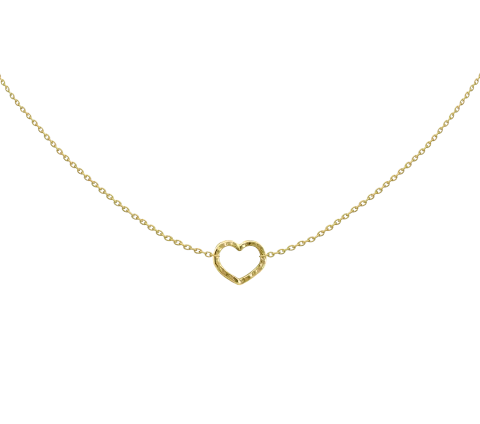 ZILIA Quintessa Heart Gold 14K Necklace