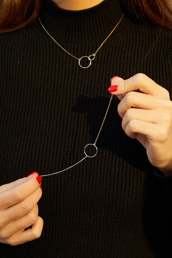 ZILIA Contour Circle Gold 14K Bracelet