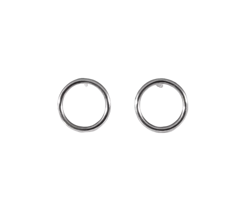 ZILIA Contour Circle Gold 14K Earrings