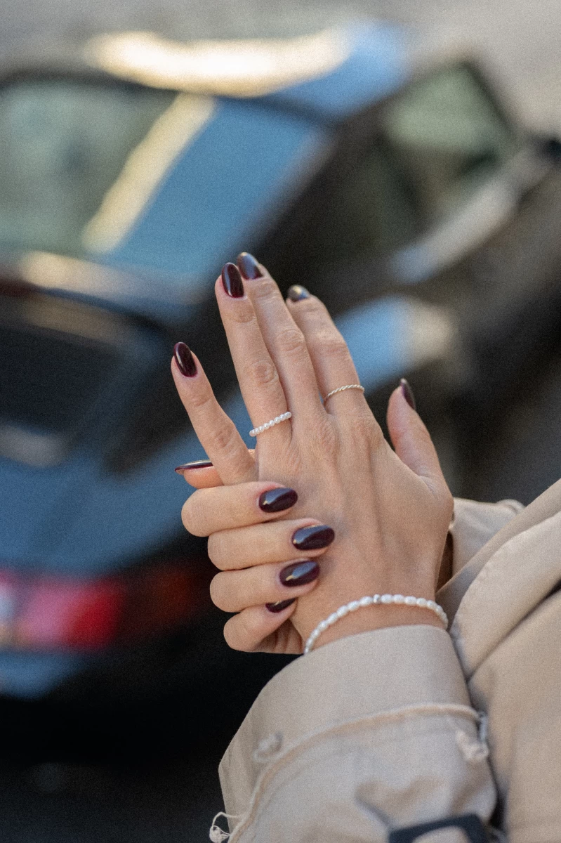 Pretty Circle Rose Gold 14K Ring