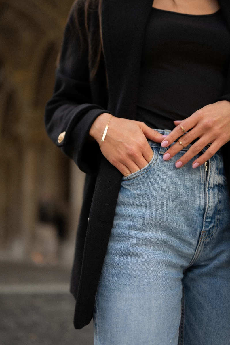 Zircon Rose Gold 14K Ring