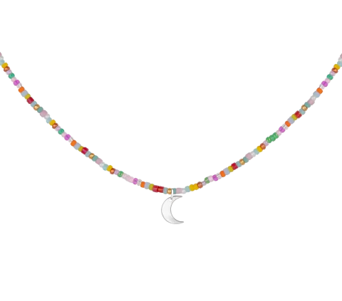 ZILIA Symbol Moon Silver 925 Necklace