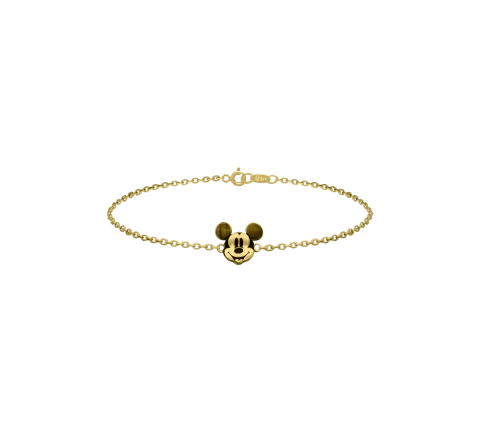 ZILIA Mickey Baby Gold 14K Bracelet