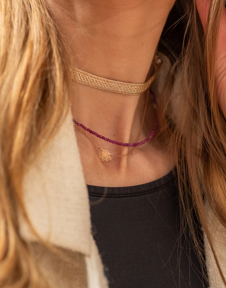 ZILIA Rose Silver 925 Necklace