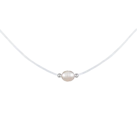 Zilia Perla Silver 925 Thread Necklace