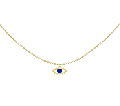 ZILIA Evil Eye Gold 14k Necklace