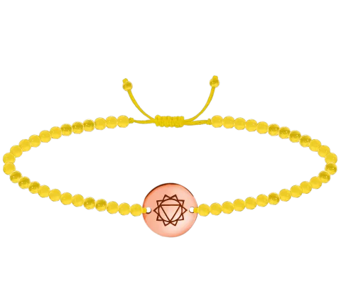 ZILIA Solar Plexus Chakra Gold 14K Bracelet