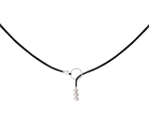 ZILIA Loop Silver 925 Thread Necklace