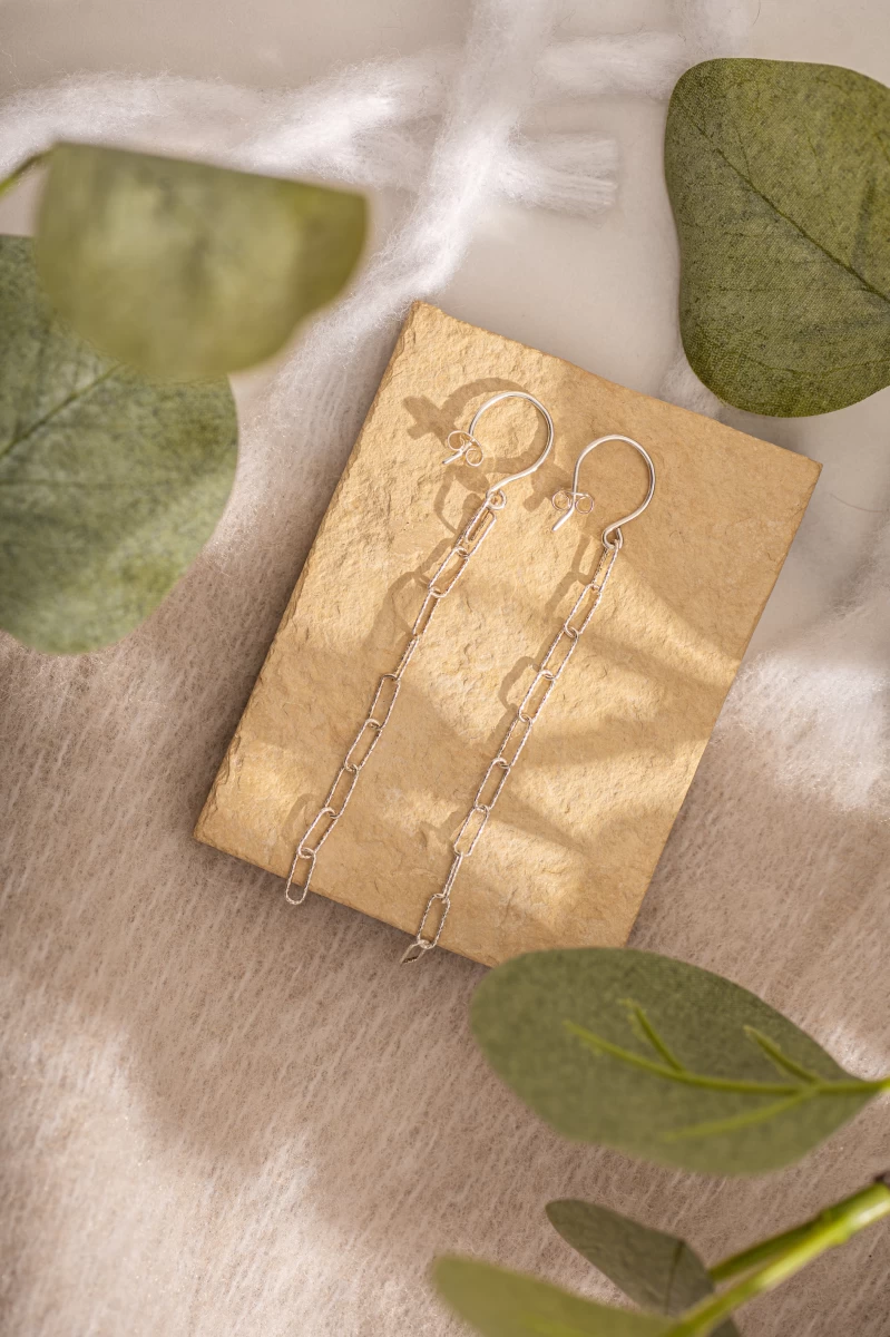 ZILIA Paperclip Silver 925 Earrings