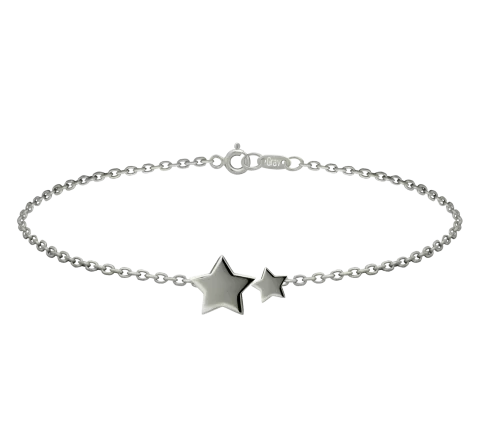 ZILIA Double Star Silver 925 Bracelet