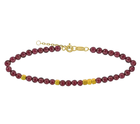 ZILIA Crimson Glow Silver 925 Bracelet