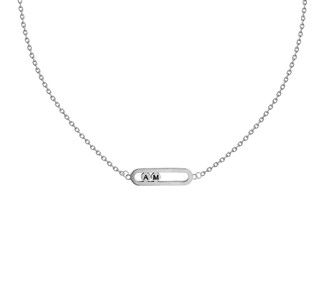 ZILIA Clasp For Him Silver 925 Necklace