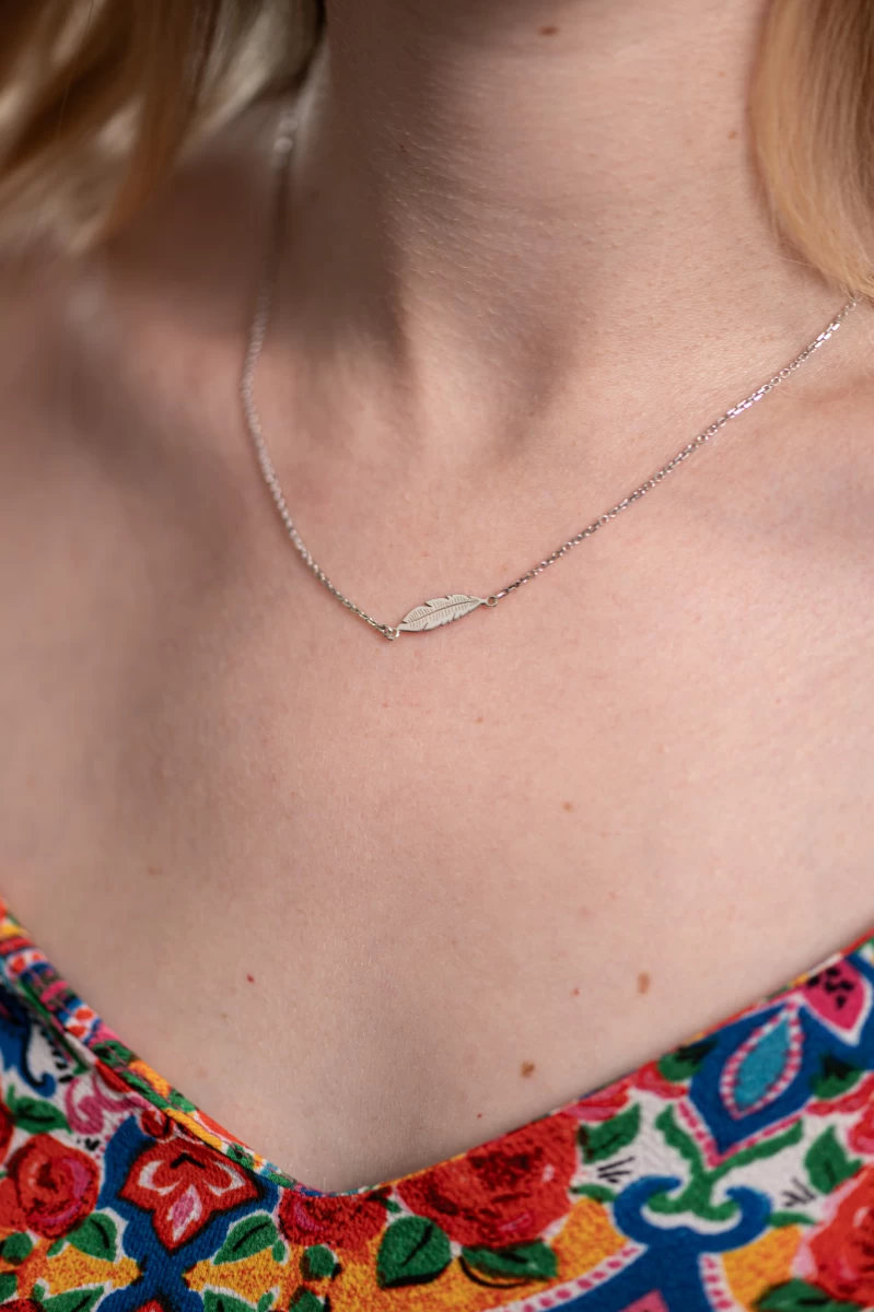 ZILIA Feather Silver 925 Necklace