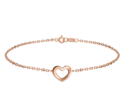 ZILIA Heart Gold 14K Bracelet