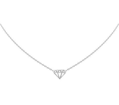 ZILIA Diamond Silver 925 Necklace