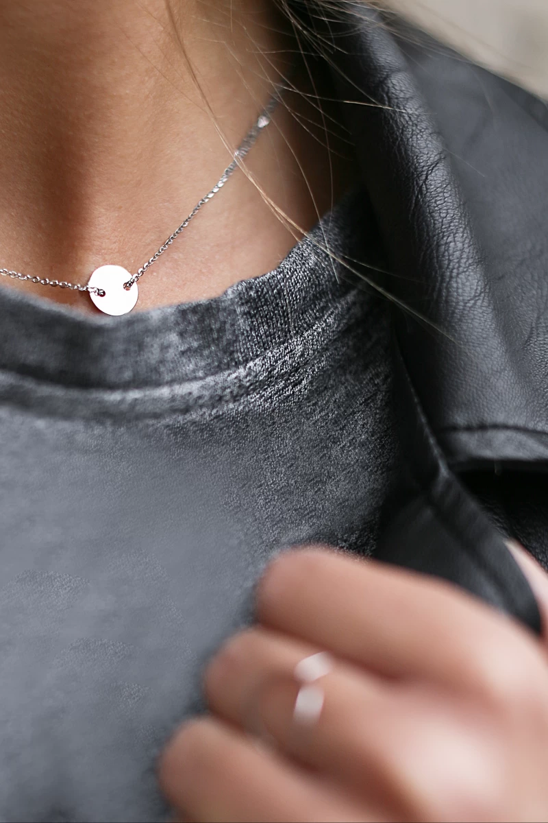 ZILIA Circle Silver 925 Necklace