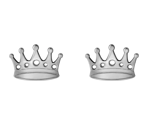 ZILIA Crown Silver 925 Earrings