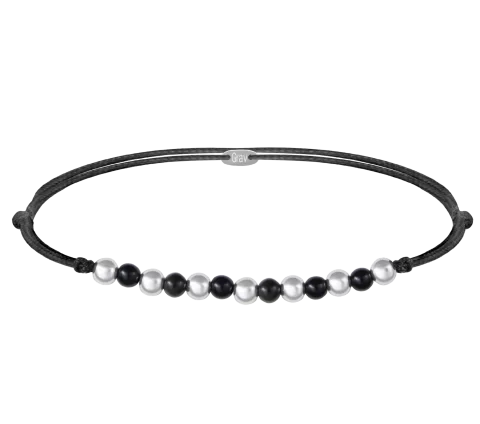 ZILIA Men Stones Silver 925 Bracelet