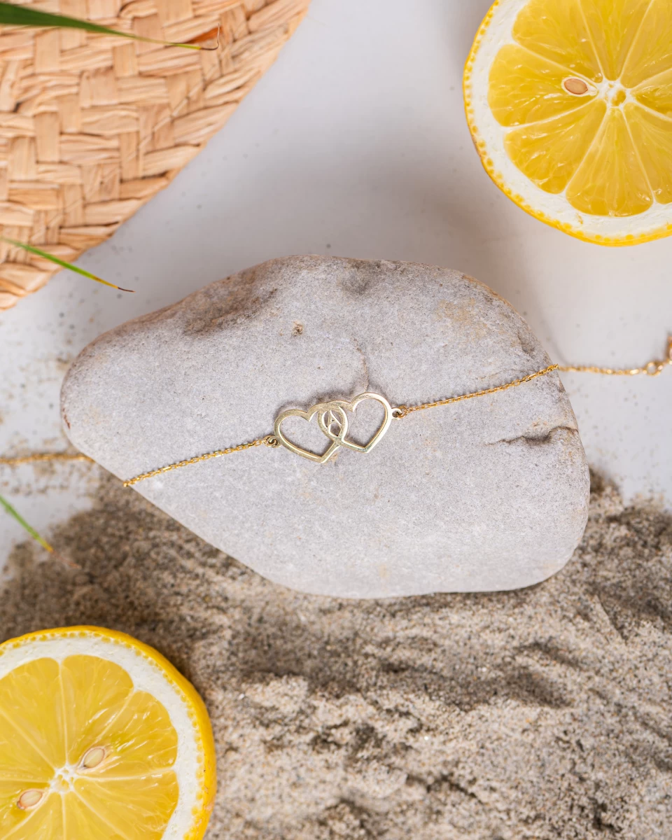 ZILIA Heart Clip Gold 14K Necklace