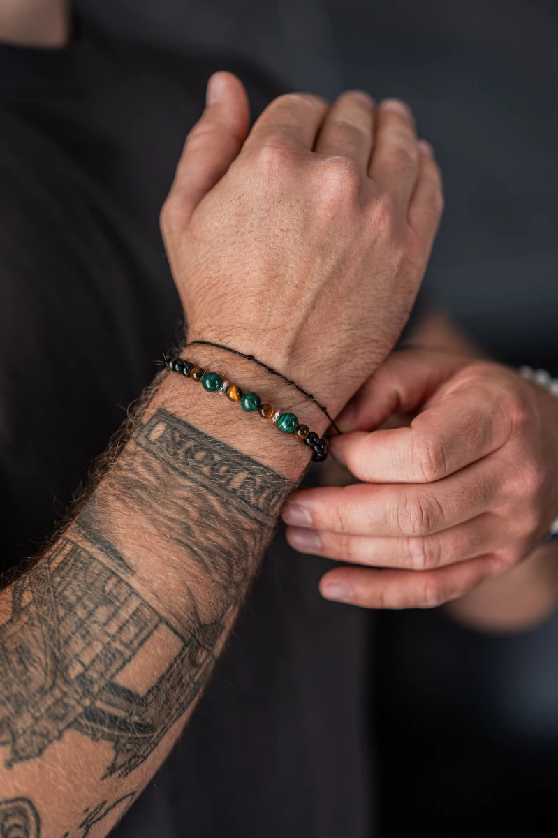 ZILIA Men Force Mineral 925 Bracelet