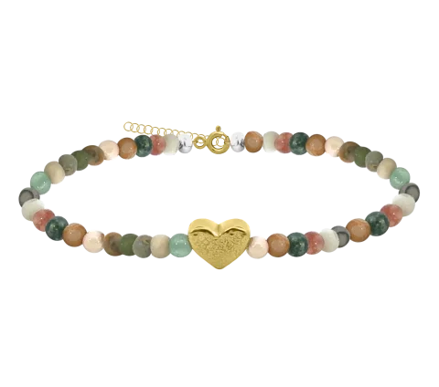 ZILIA Coeur de Terre Silver 925 Bracelet