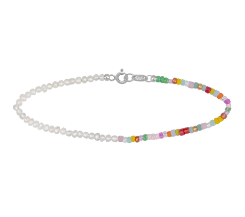 ZILIA Rainbow Silver 925 Anklet