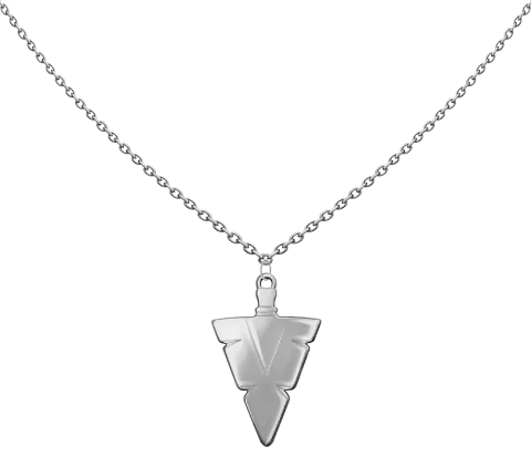 ZILIA Men Arrow Silver 925 Necklace