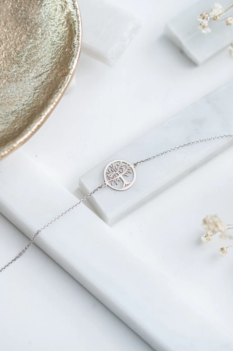 Tree of Life Silver Bracelet