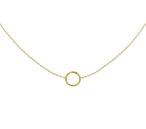 ZILIA Quintessa Circle Gold 14K Necklace
