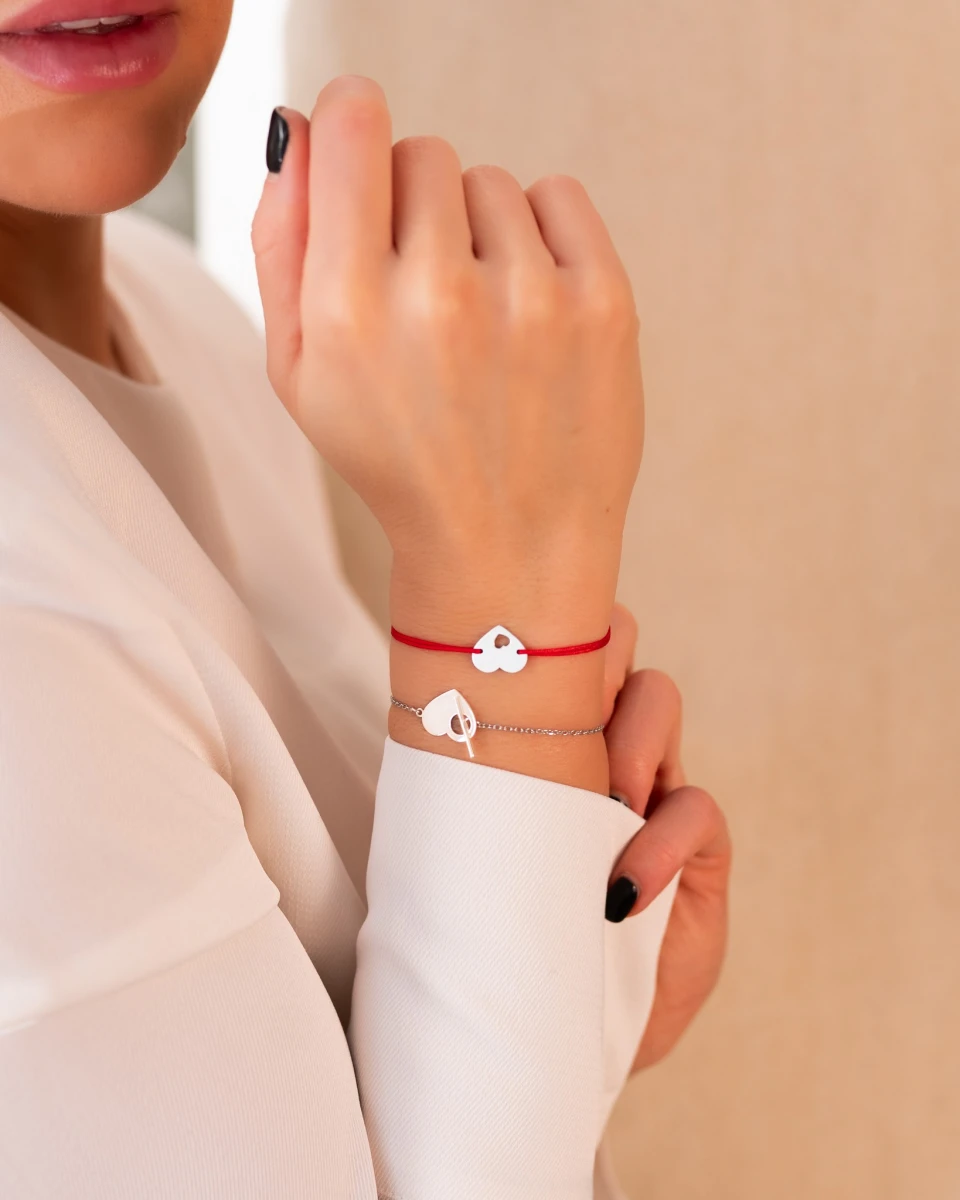 ZILIA Léa Heart Silver 925 Bracelet